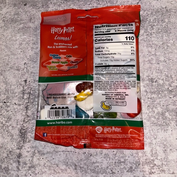 Set of 3 - Harry Potter Haribo Collector’s Set Harry Potter, Hermione Granger - Picture 4 of 8